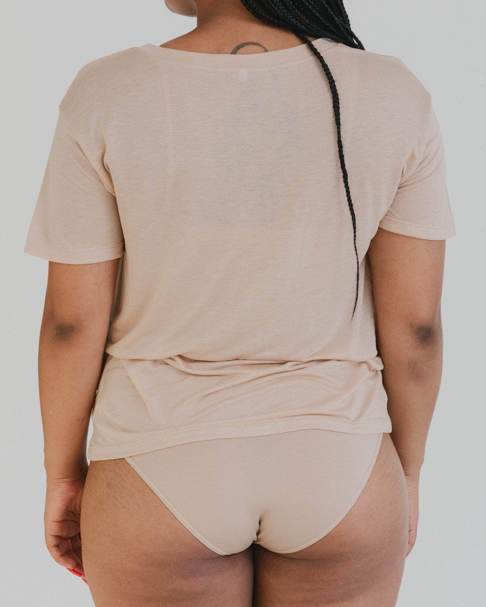 Loose Tee Shirt - Bamboo Lyocell - 4