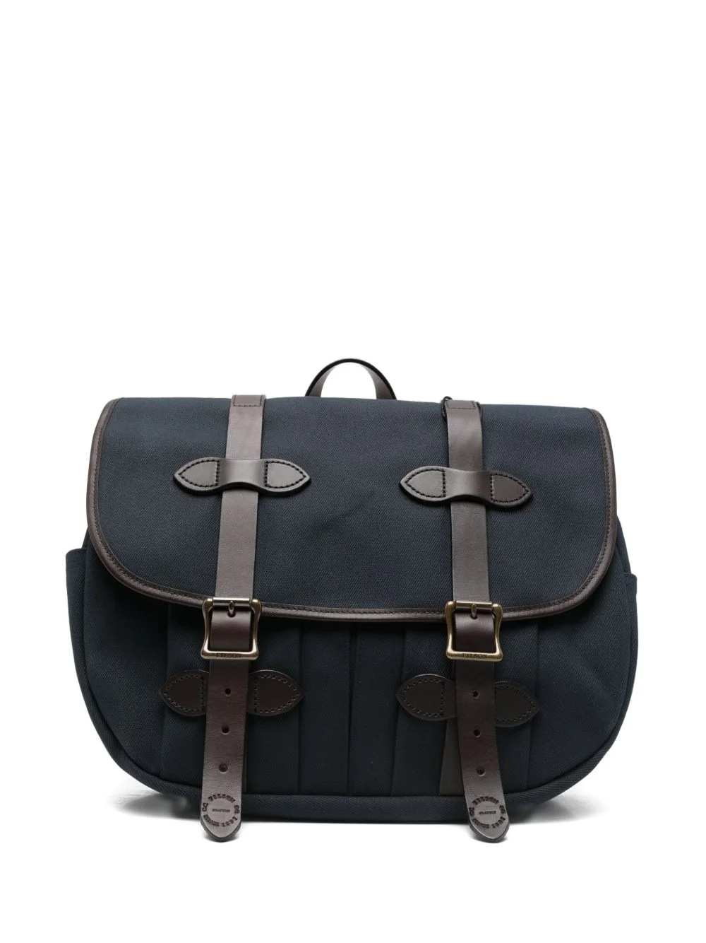 medium Field buckle-strap messenger bag - 1