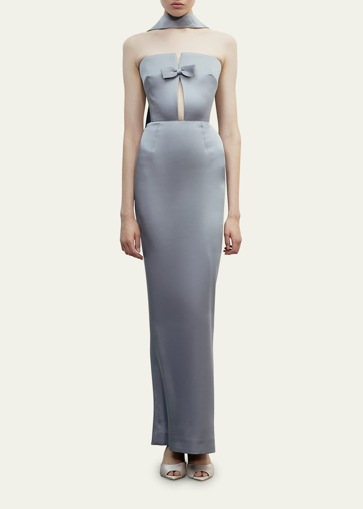 Holly Bow Detailed Maxi Dress - 2