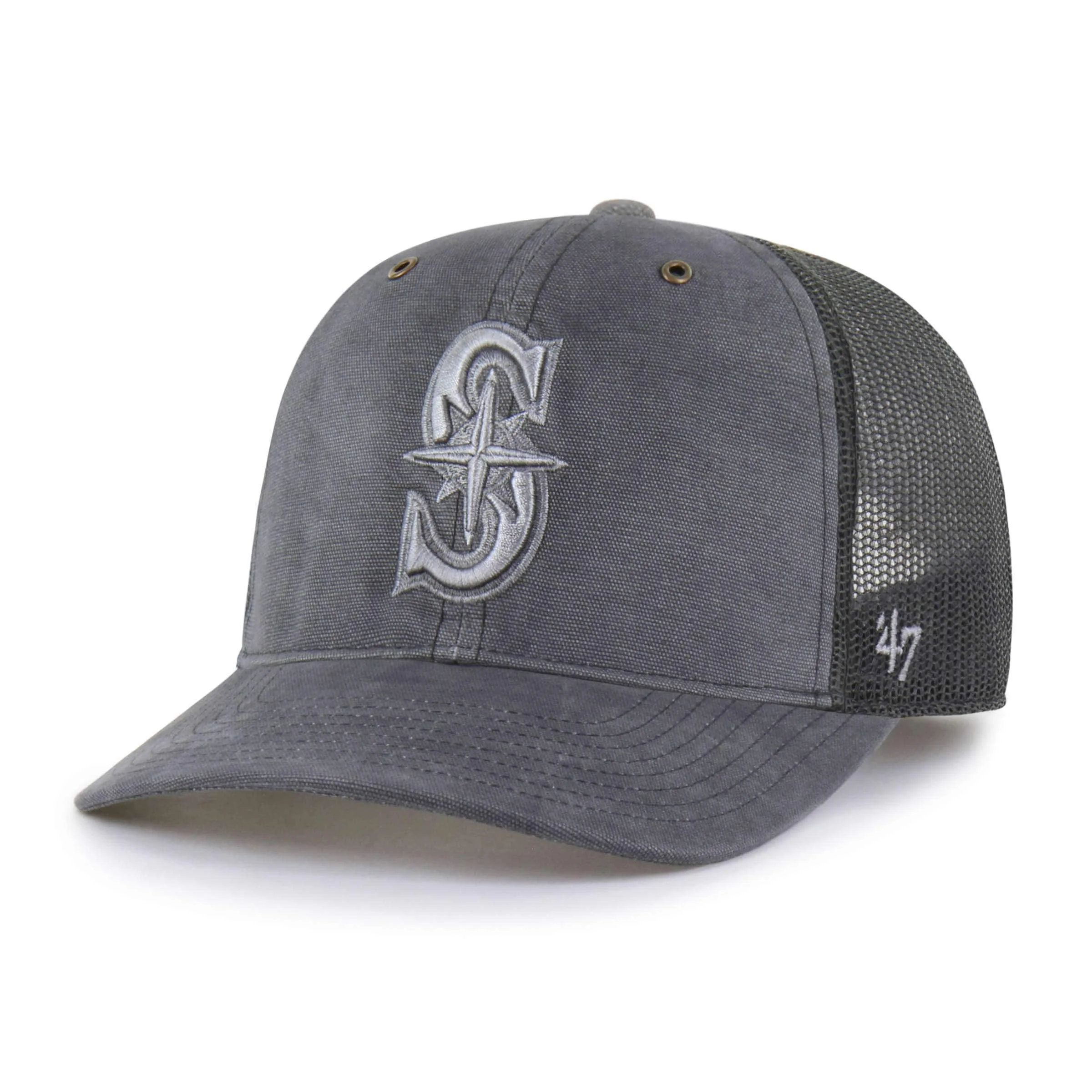 Seattle Mariners '47 Dyed Trucker Relaxed Fit - 1