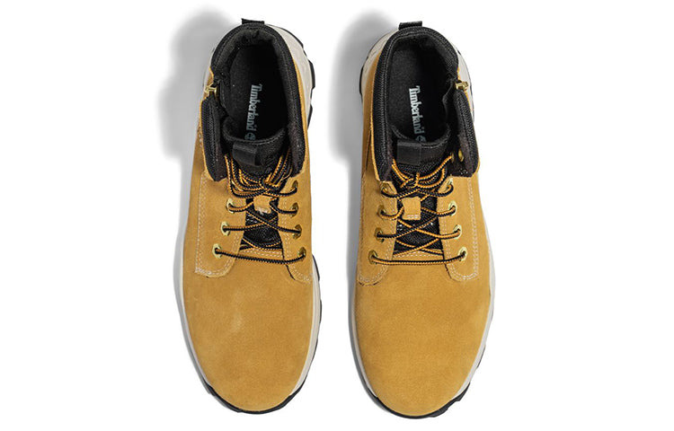 Timberland Brooklyn Side Zip Boot 'Wheat Nubuck with Camo' A5YV7231 - 5