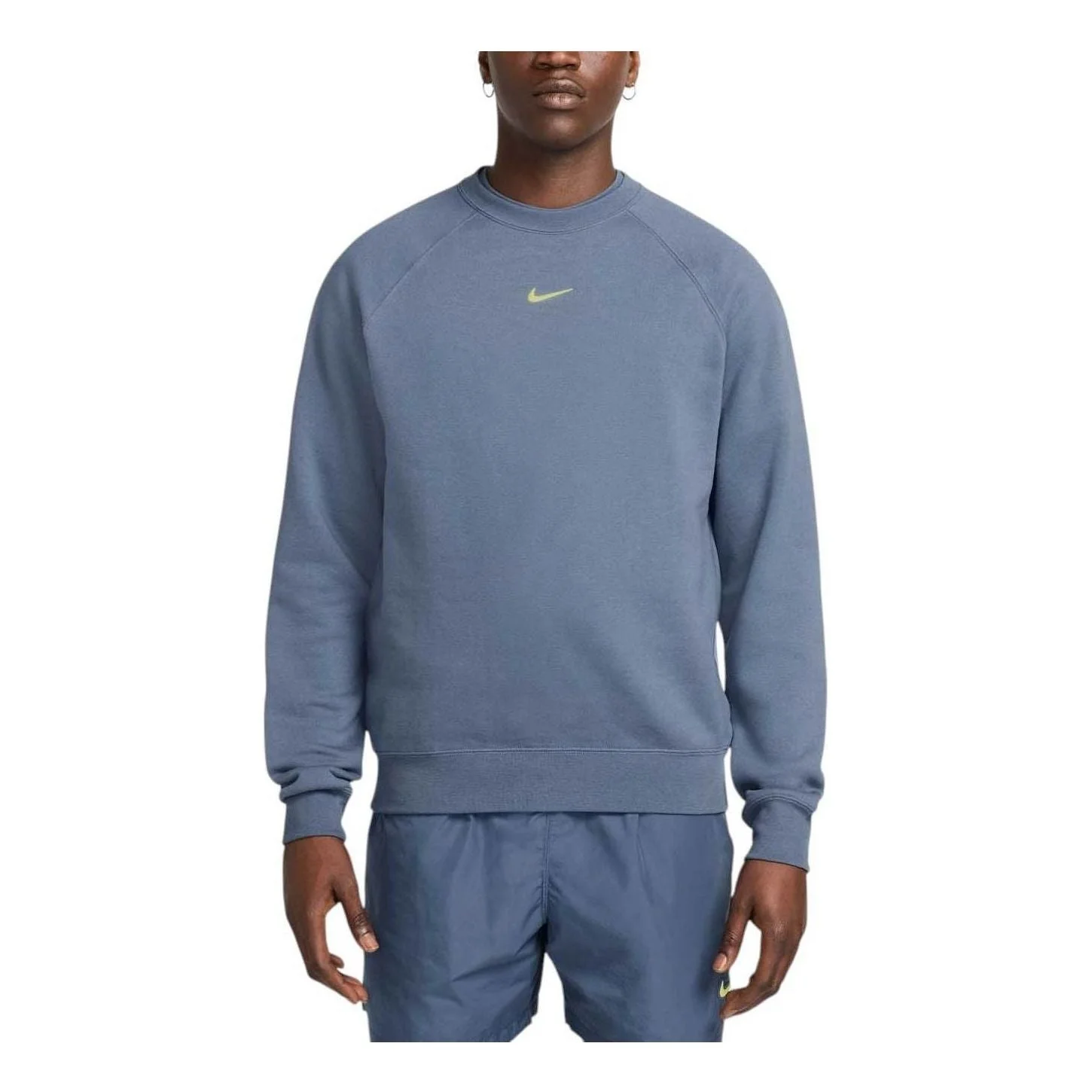 Nike x NOCTA Fleece CS Crew Sweatshirt 'Diffused Blue' FN8160-491 - 1