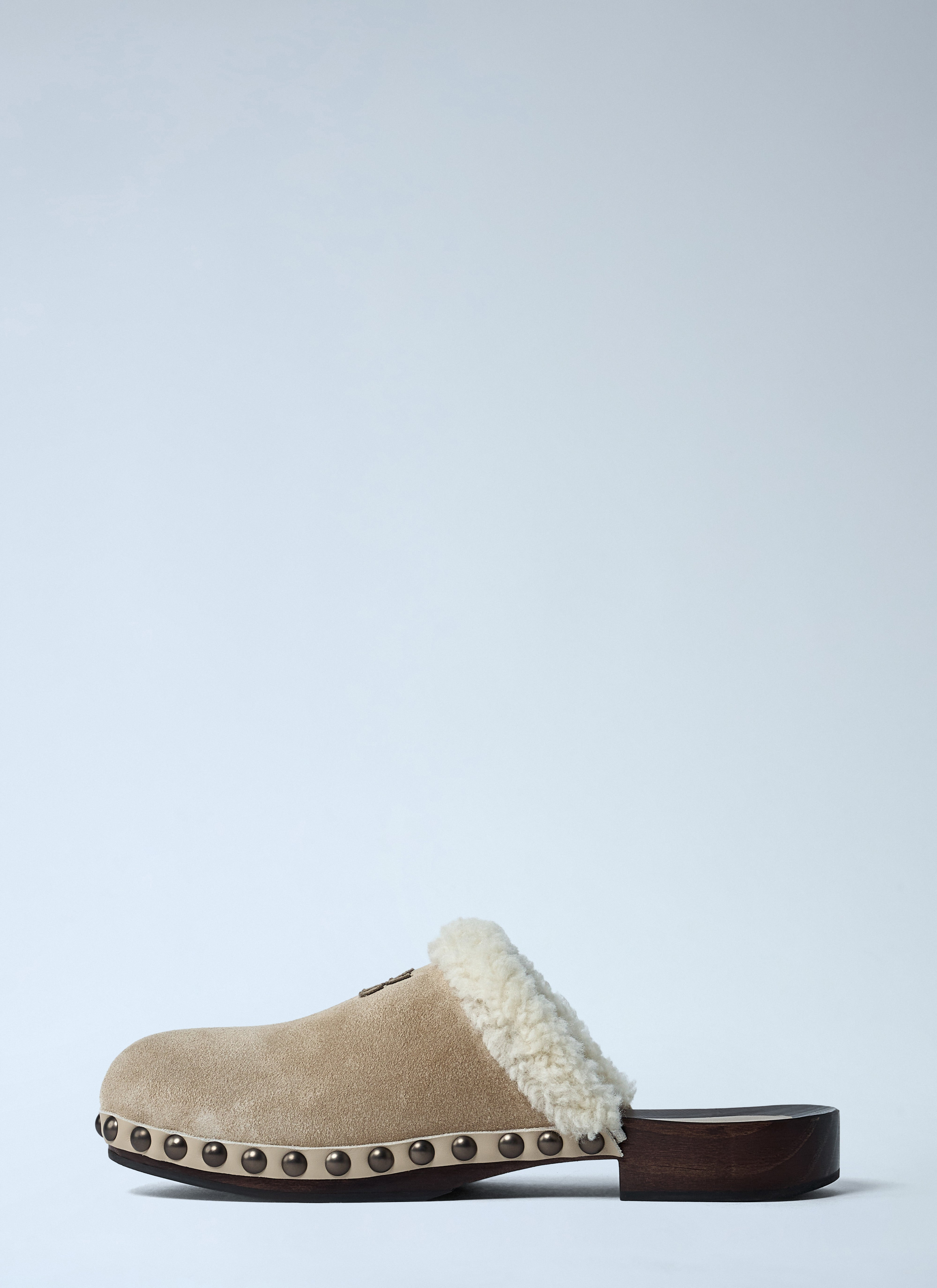 Miu Miu Women Suede Clogs - 4