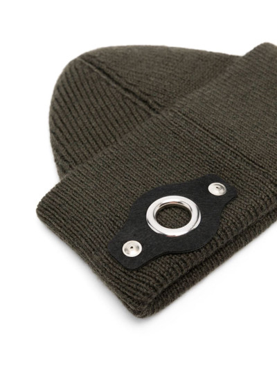 Craig Green eyelet-detail ribbed-knit beanie outlook