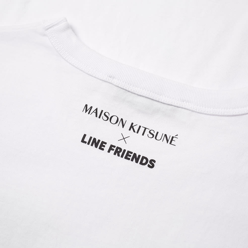 Maison Kitsuné x Line Friends Kitsune Big Print Tee - 3