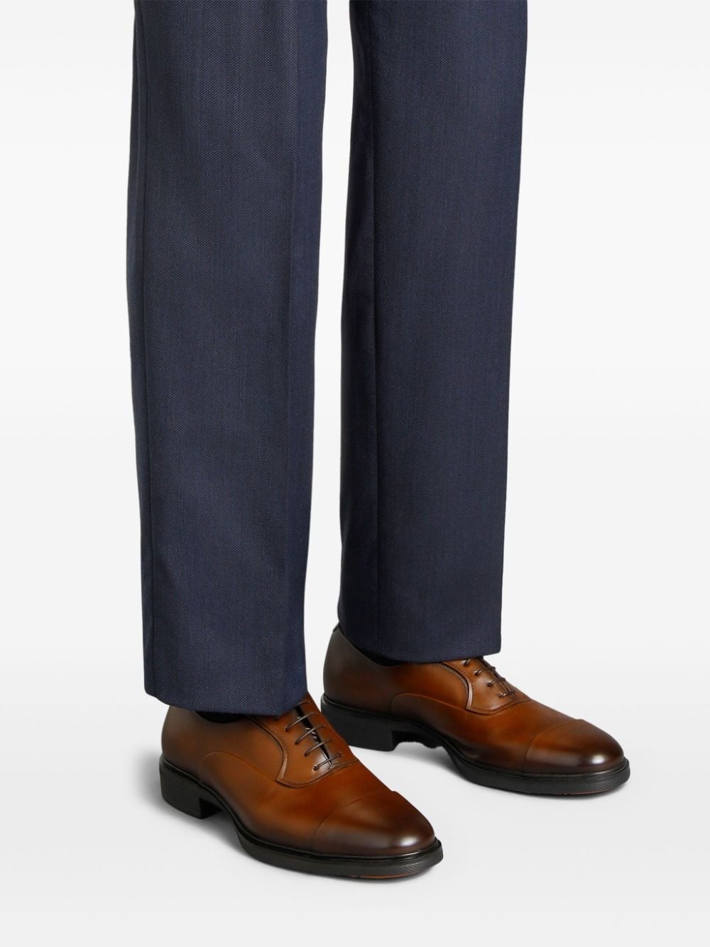 Easy leather oxford shoes - 6