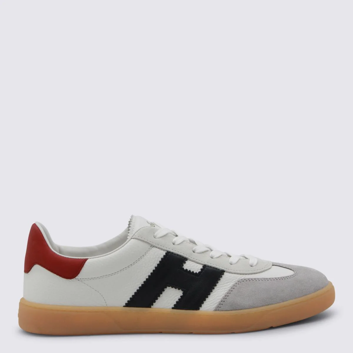 Hogan White Leather Sneakers - 1