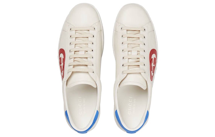 Gucci Ace 'Interlocking G - White Red Blue' 625783-1XG70-9102 - 3