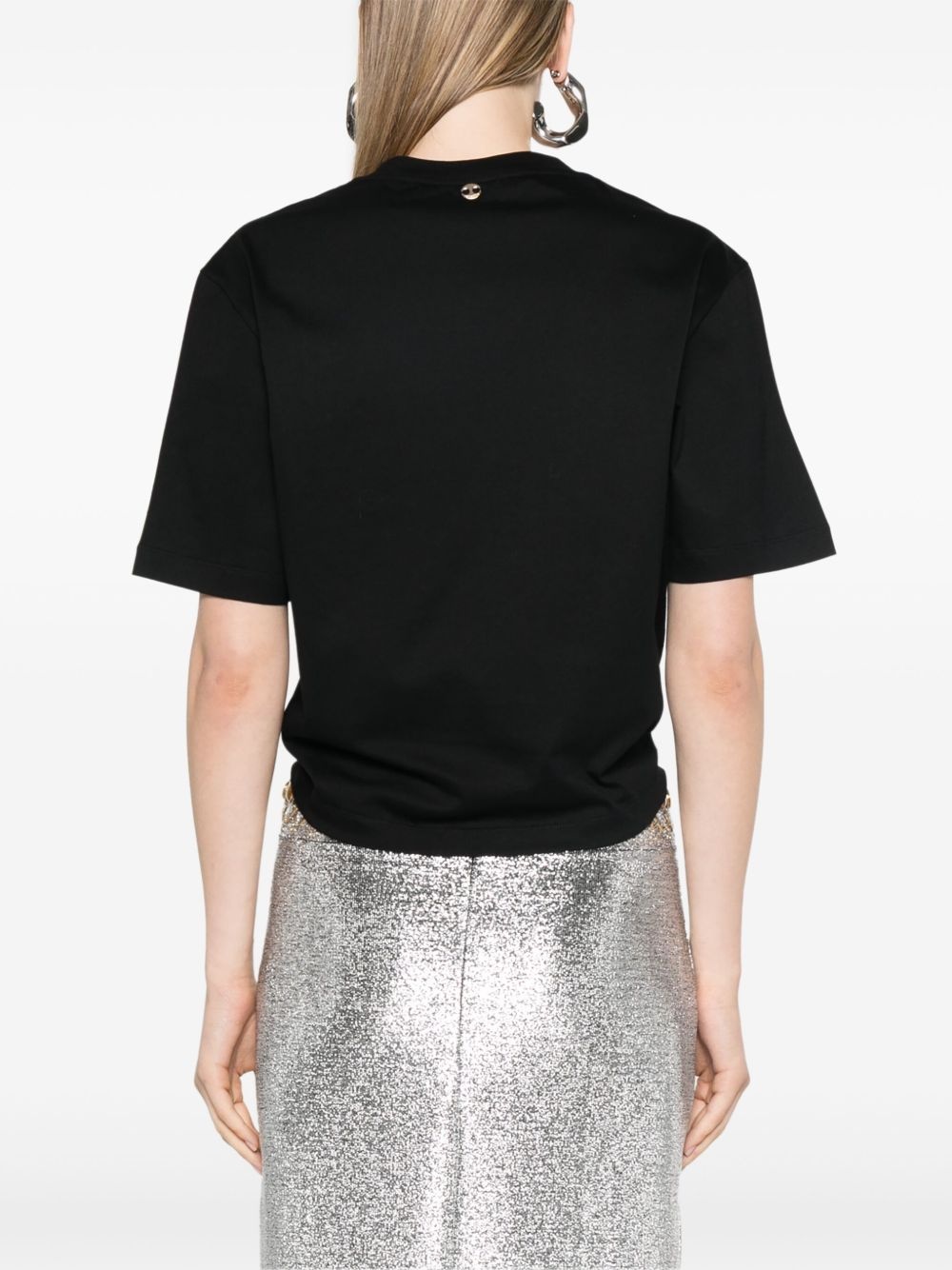 signature piercing jersey T-shirt - 4