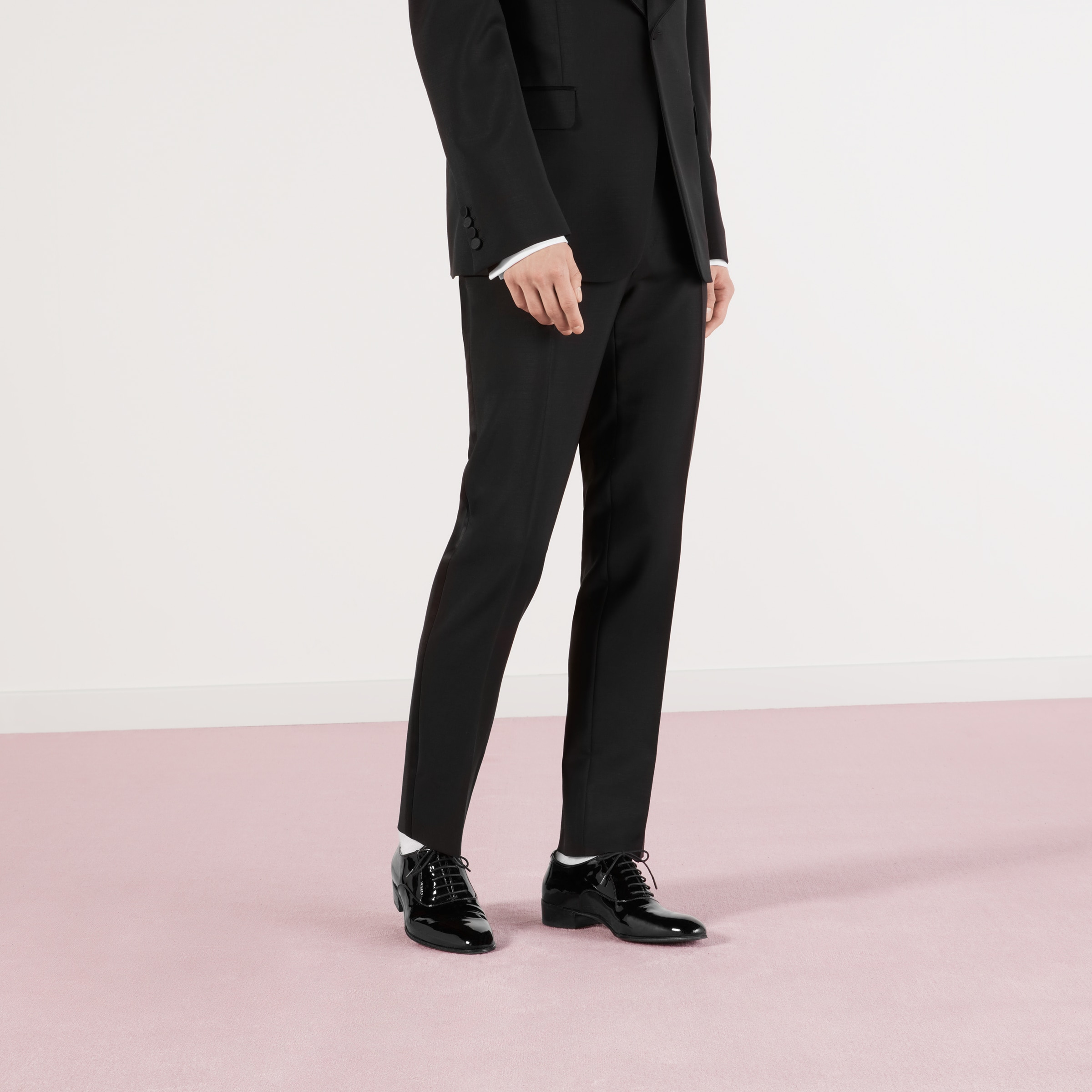 Slim fit wool suit - 4