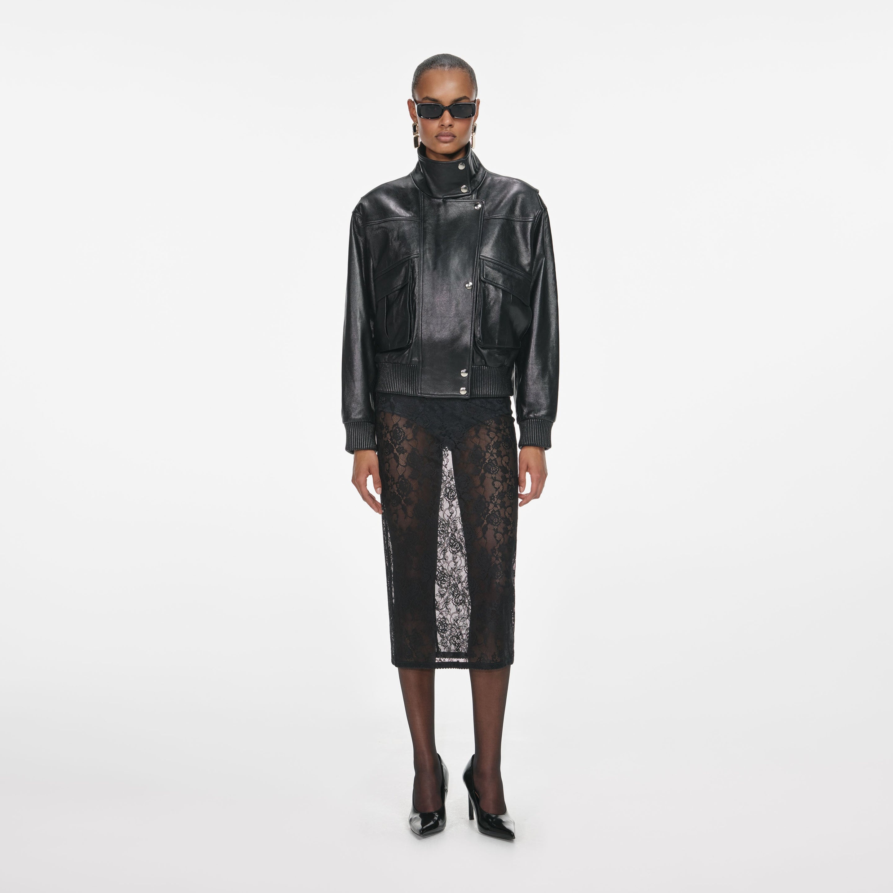 Black Leather Jacket - 4