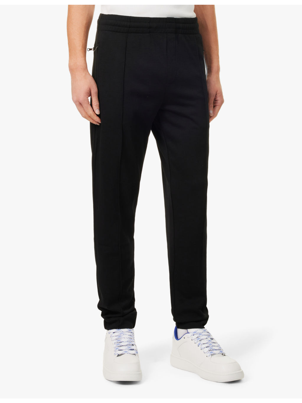 Struma tapered-leg wool-jersey jogging bottoms - 3