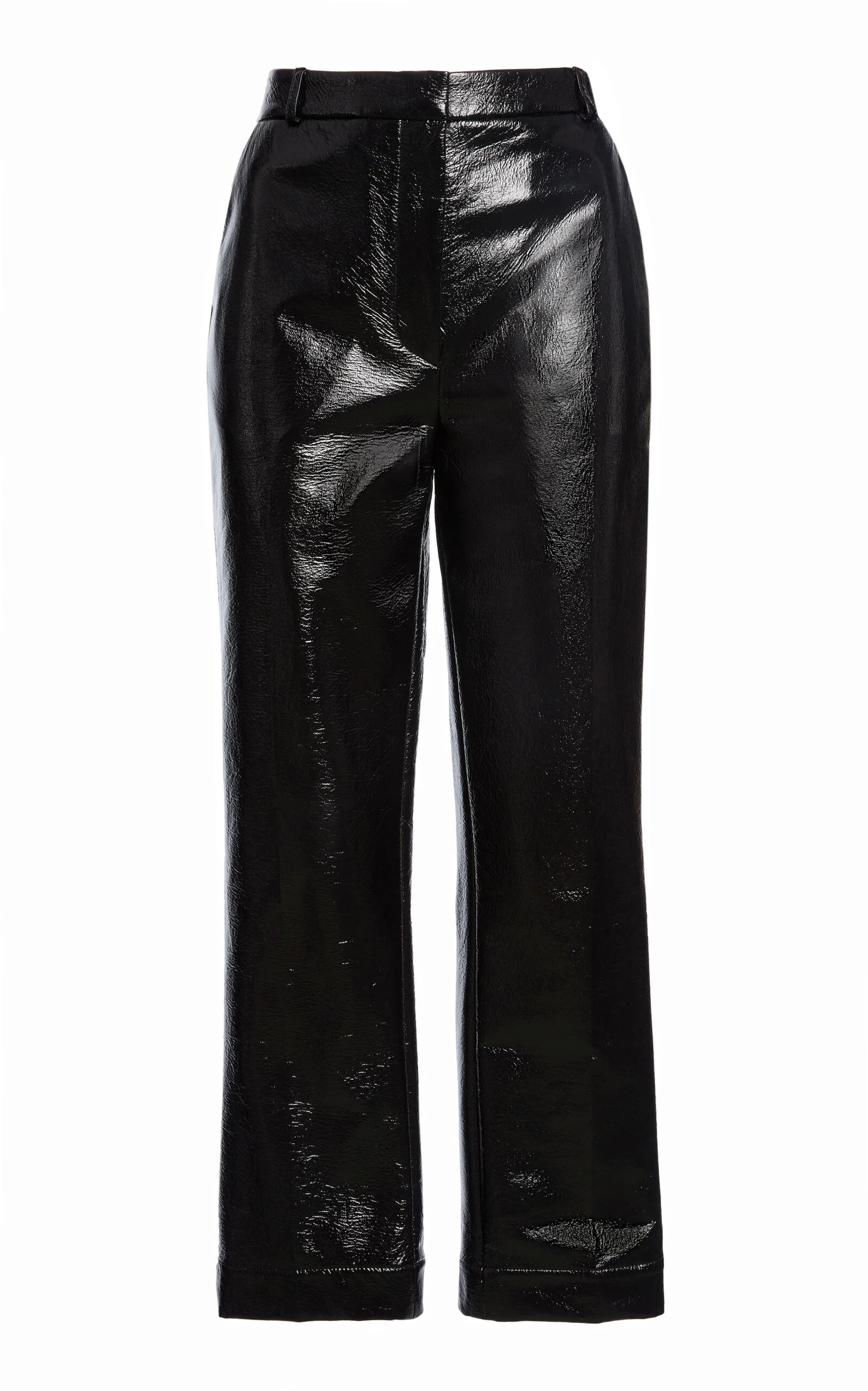 Minnie Crinkled Vinyl Cotton Pants - 1