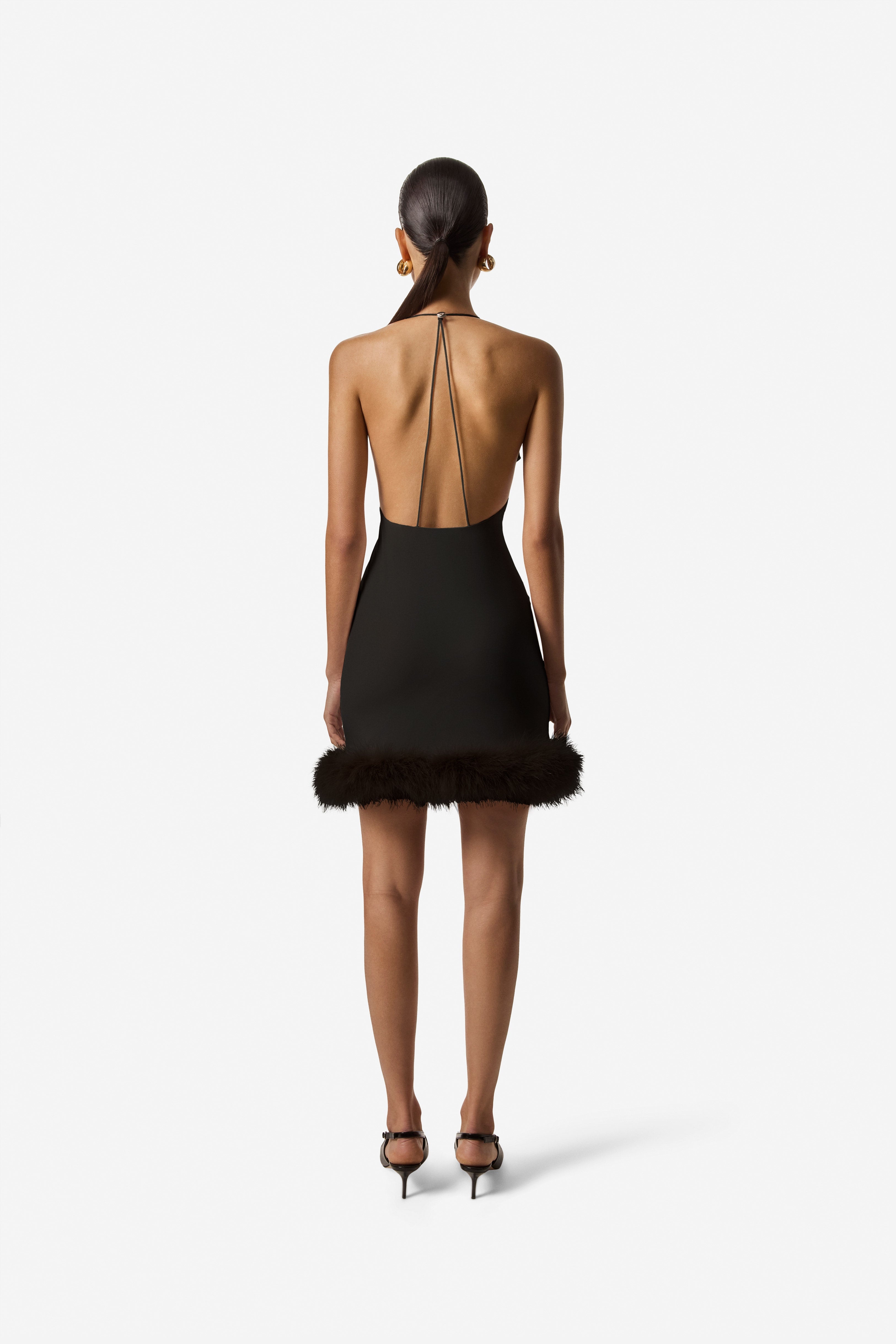 Boa Jersey Mini Dress - 4