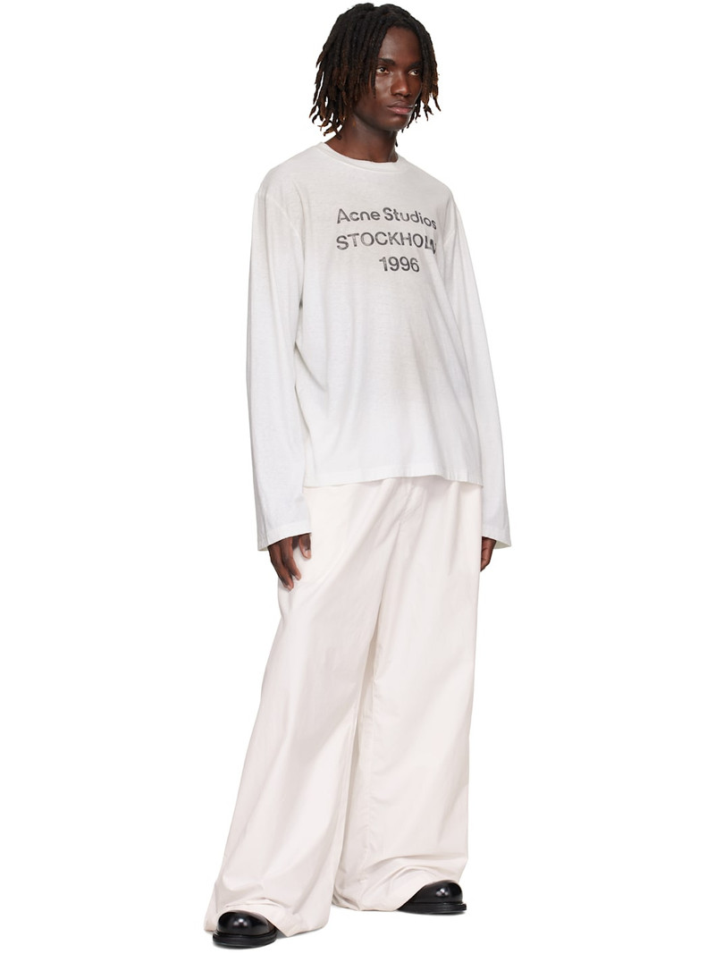 Acne Studios Off-White Logo T-shirt outlook