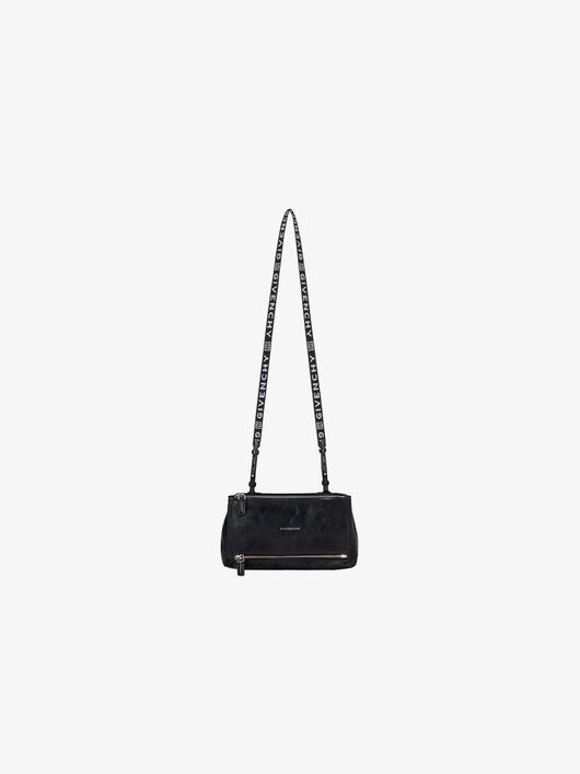 MINI PANDORA BAG IN PATENT LEATHER WITH 4G STRAP - 3