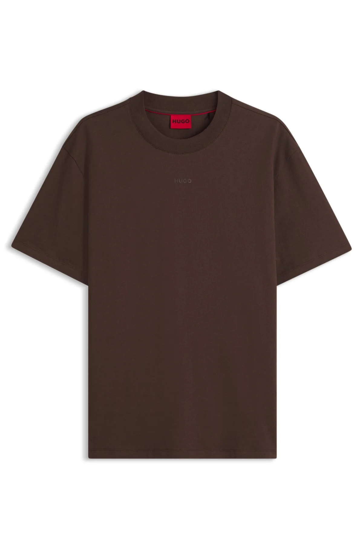 RELAXED-FIT T-SHIRT WITH CENTERED LOGO DETAIL - 1