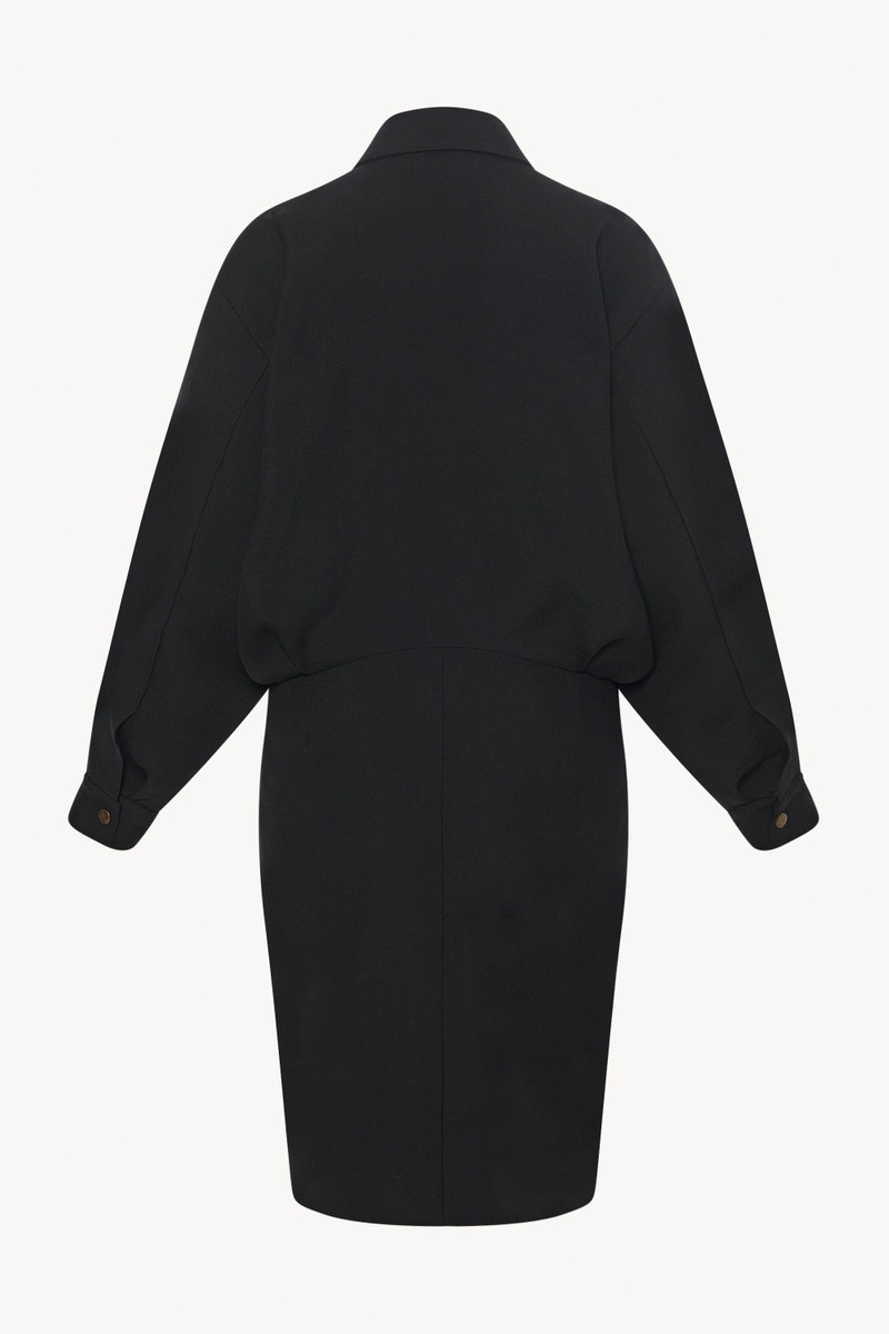 The Row Mave Dress in Virgin Wool outlook