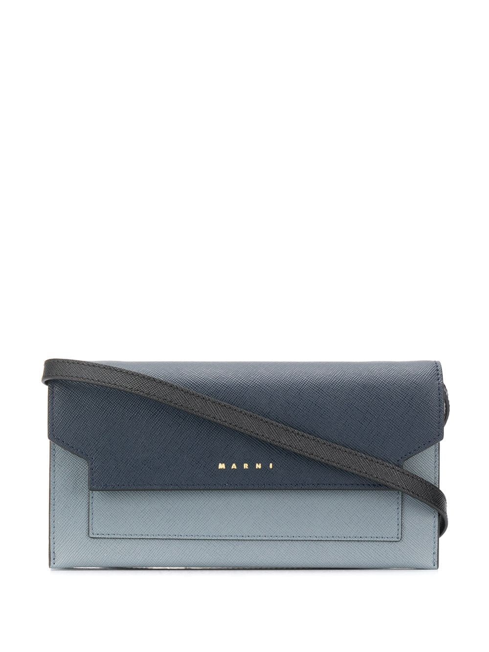 Bellows wallet with strap - 1