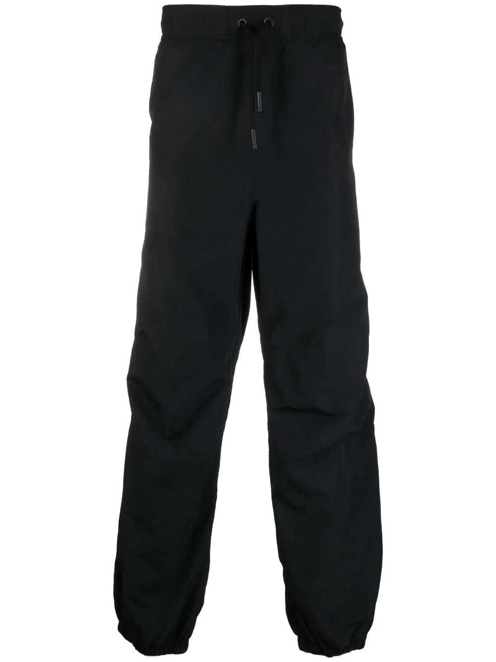 drawstring-fastening waistband trousers - 1