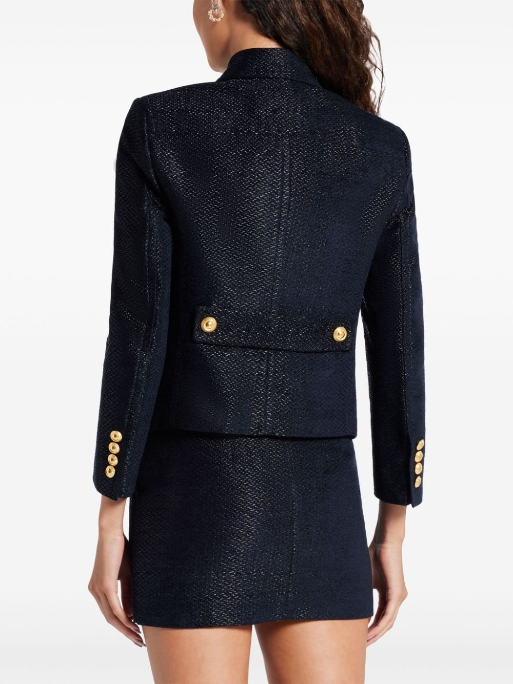 Cropped Peacoat - 4