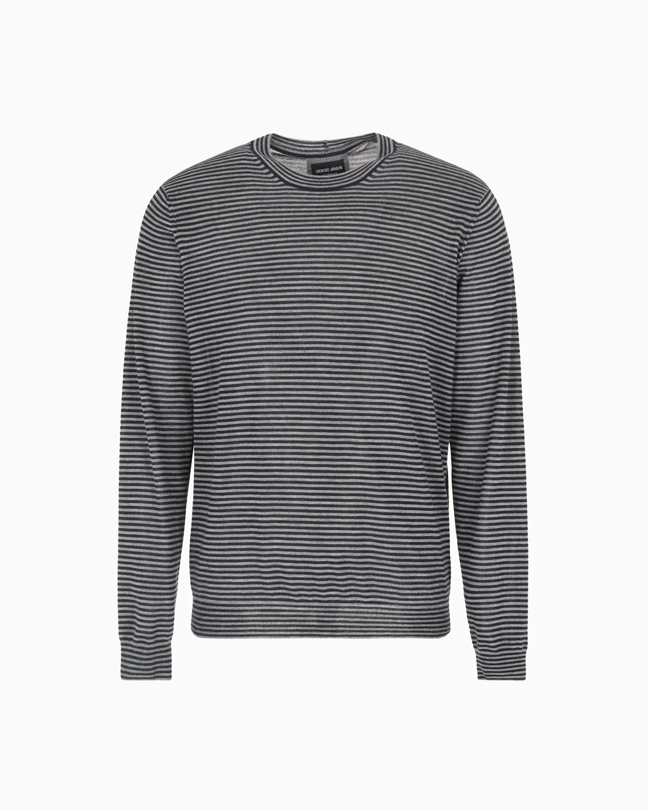Icon striped cashmere crew-neck jumper - 1