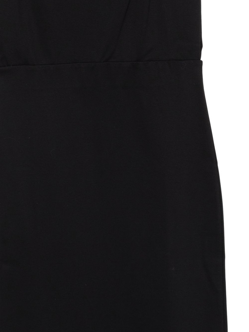 Gemma draped sleeveless midi dress 3