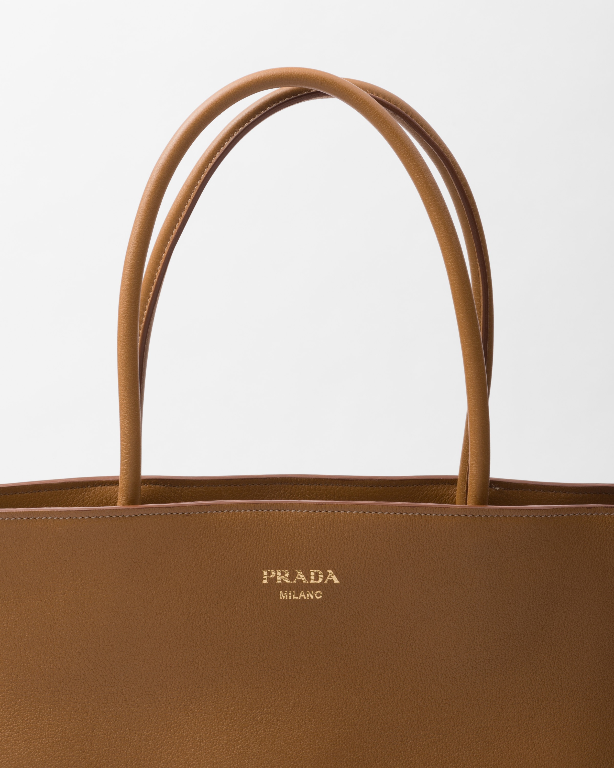 Prada Large leather tote bag | REVERSIBLE