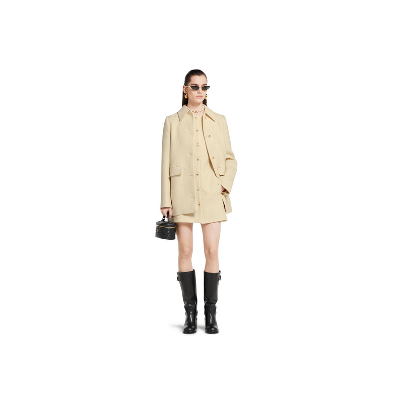 GUCCI Textured wool tweed dress outlook