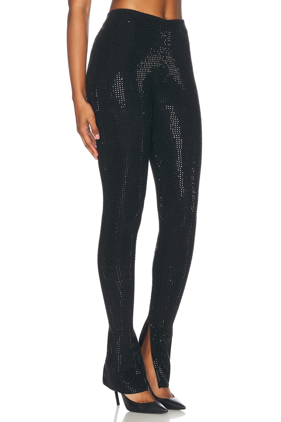 Cocoa Embellished Knit Pant - 2