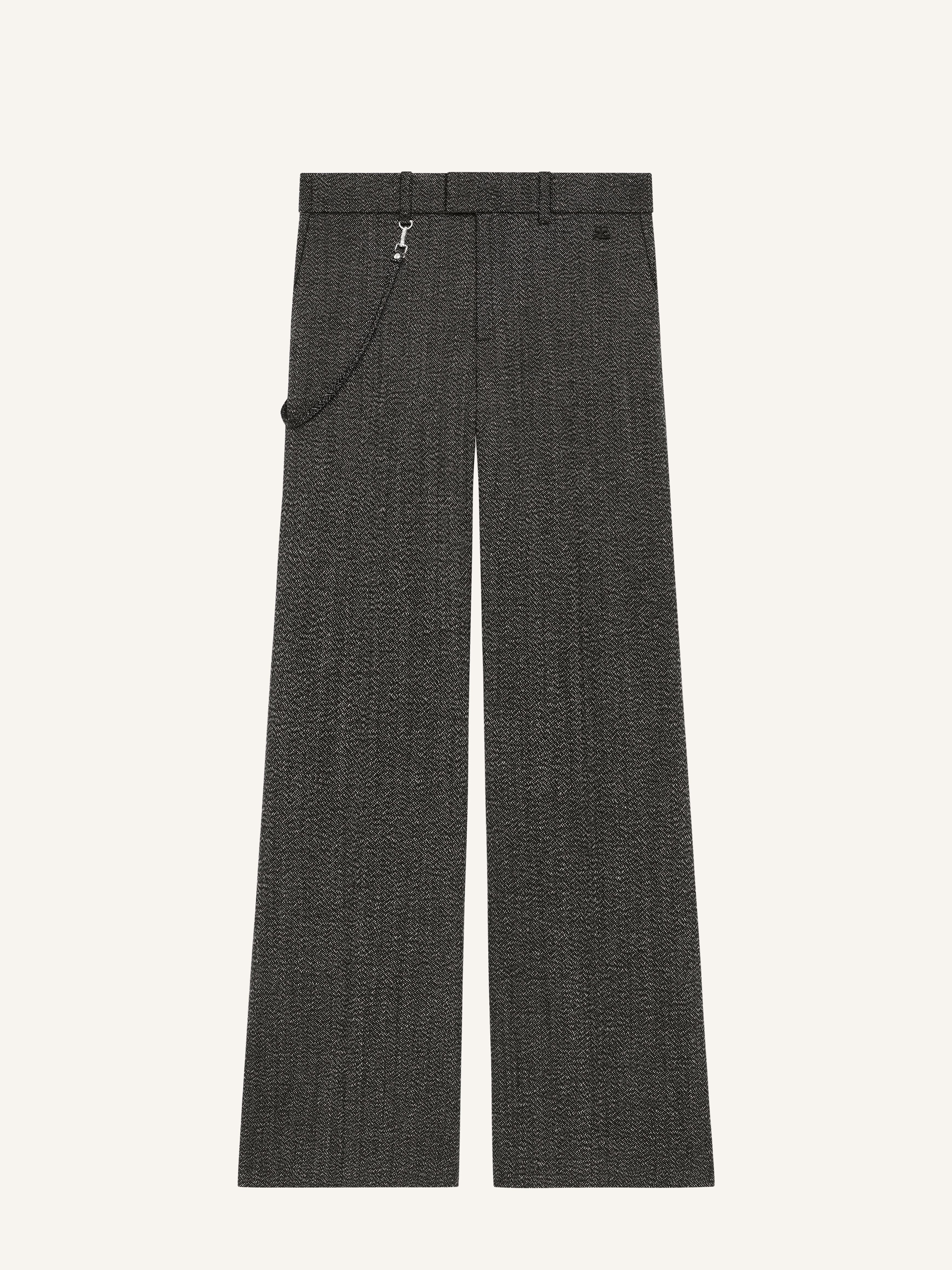 BOOTCUT CAVIAR PANTS - 1