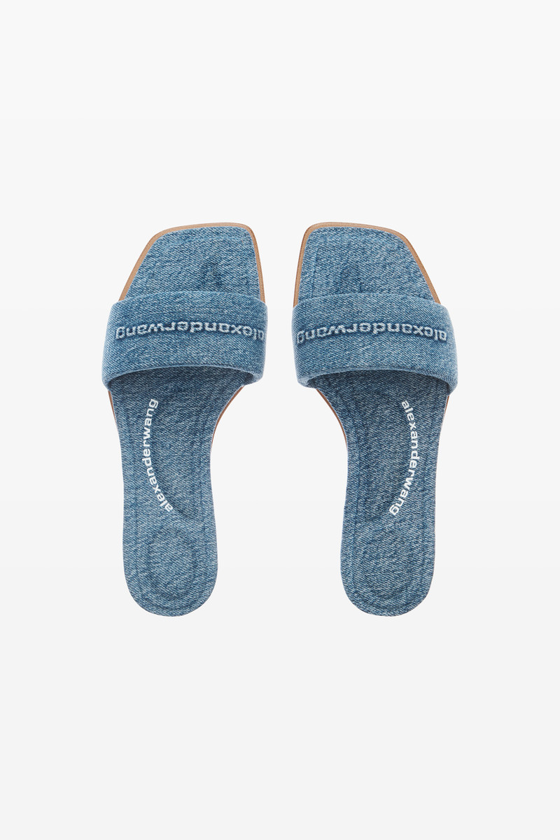 Vy Pool Sandal in Denim 5