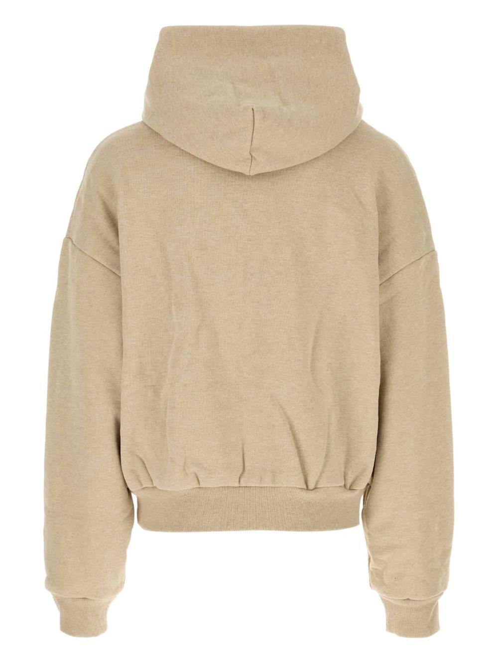 zip-up cotton hoodie - 2