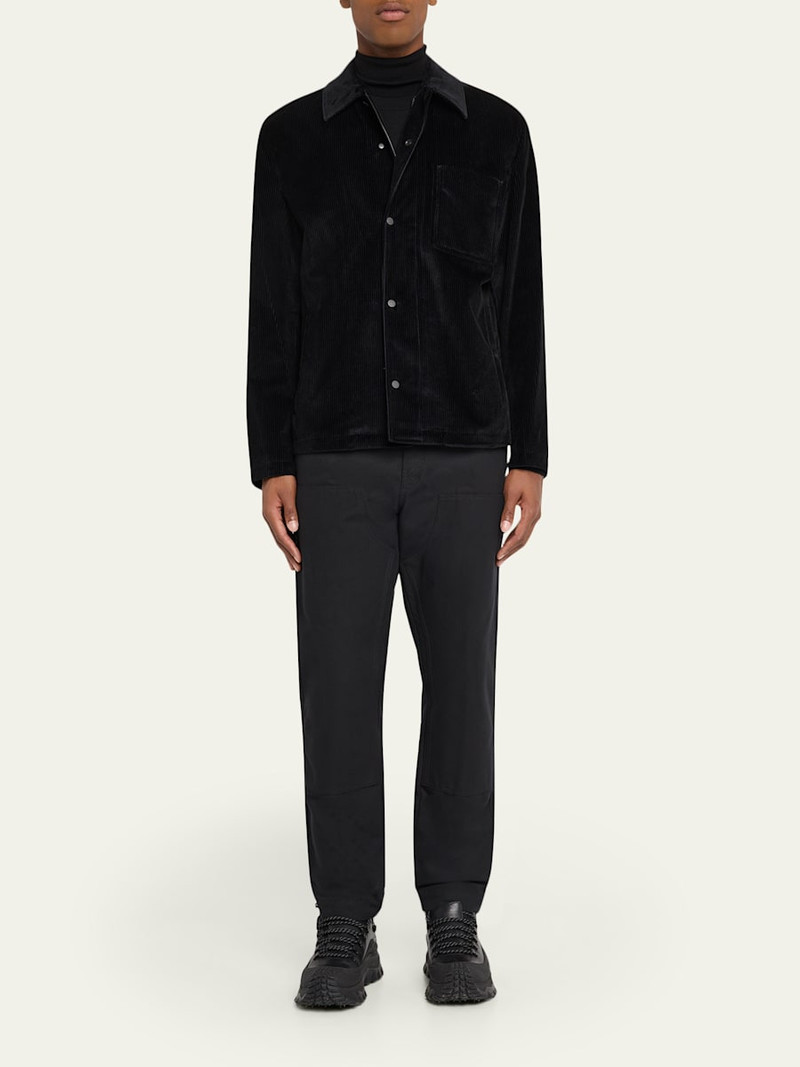 Moncler Men's Cotton Corduroy Button-Front Shirt outlook