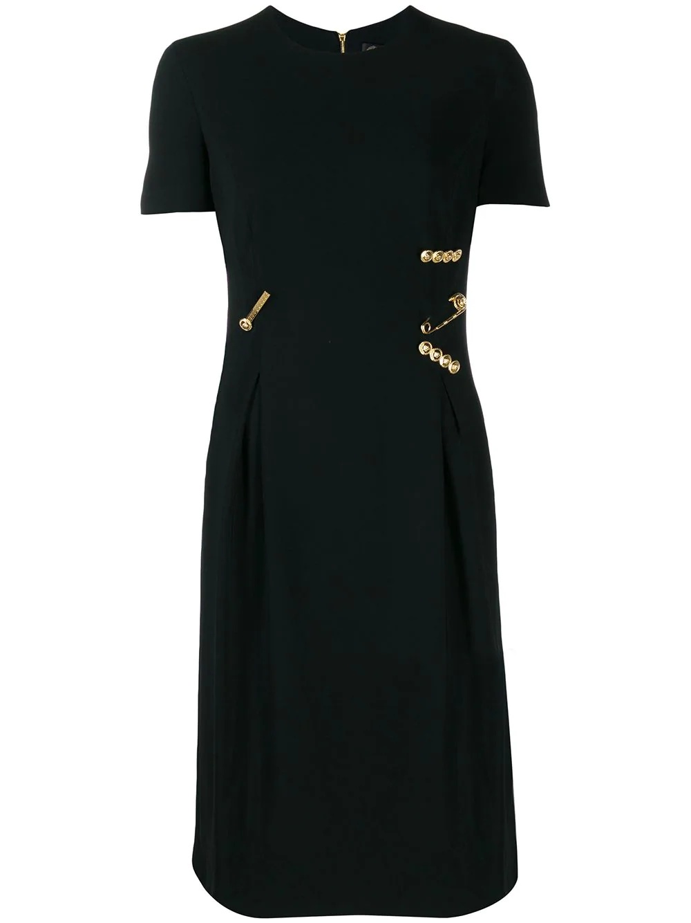 safety-pin midi dress - 1