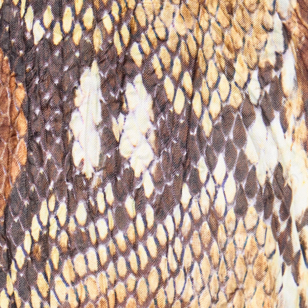 Python Print Shirt Bodysuit - 5