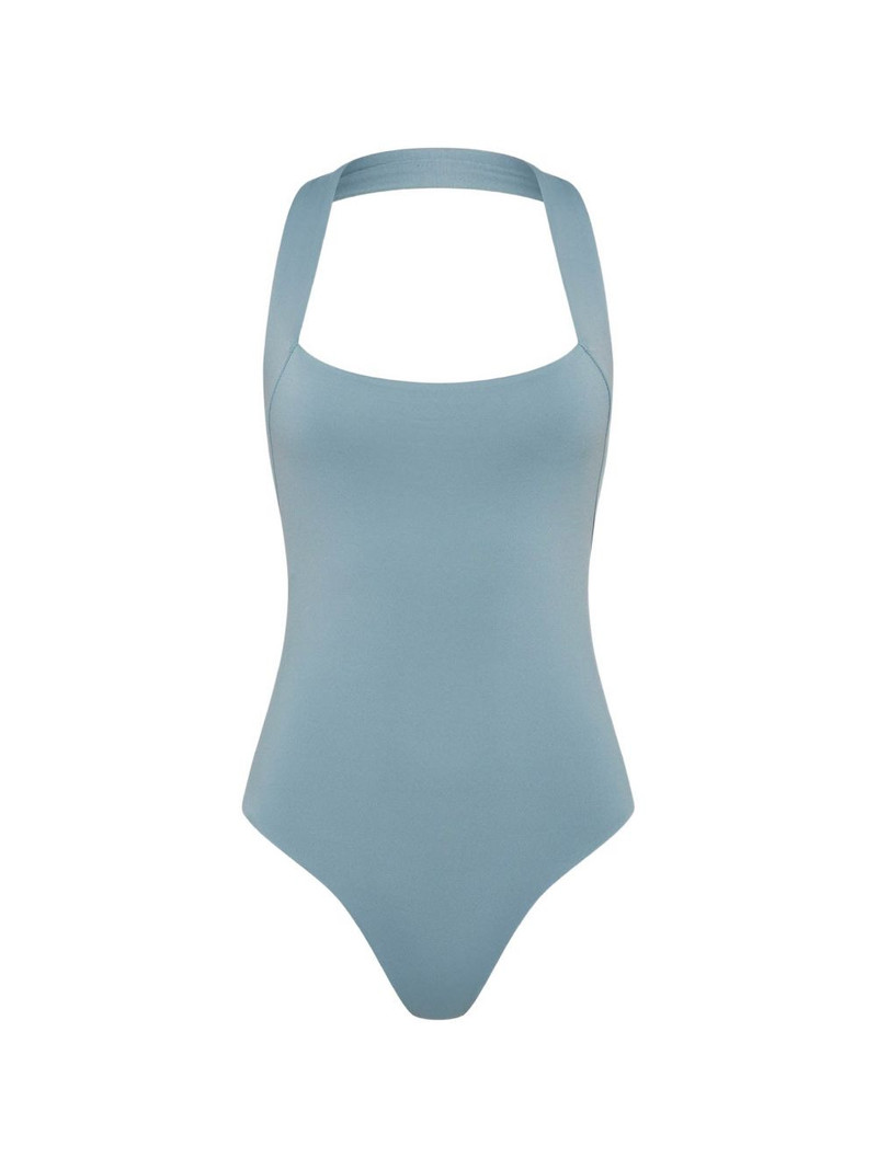 Candice halterneck swimsuit 1