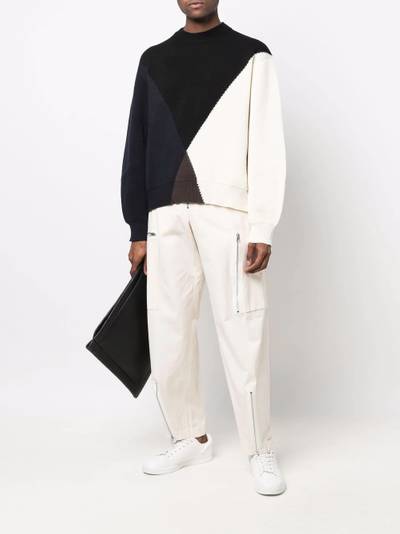 Jil Sander zip-embellished trousers outlook