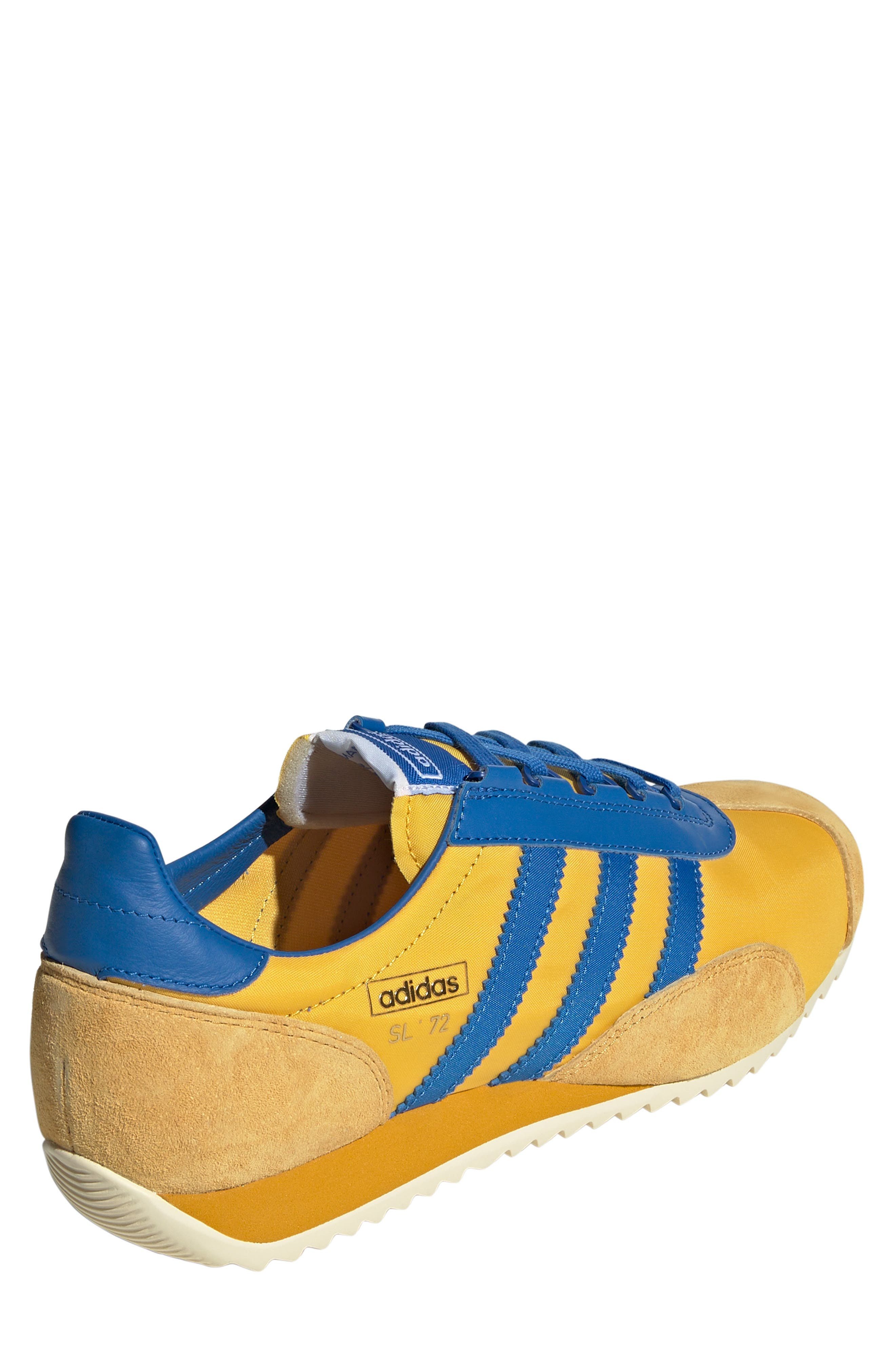 adidas Gender Inclusive SL 72 Sneaker in Gold/Bright Royal/Royal Blue at Nordstrom - 2