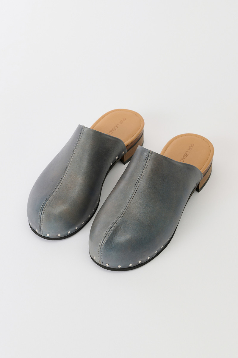 Naoto Clog Deep Sky Leather 7