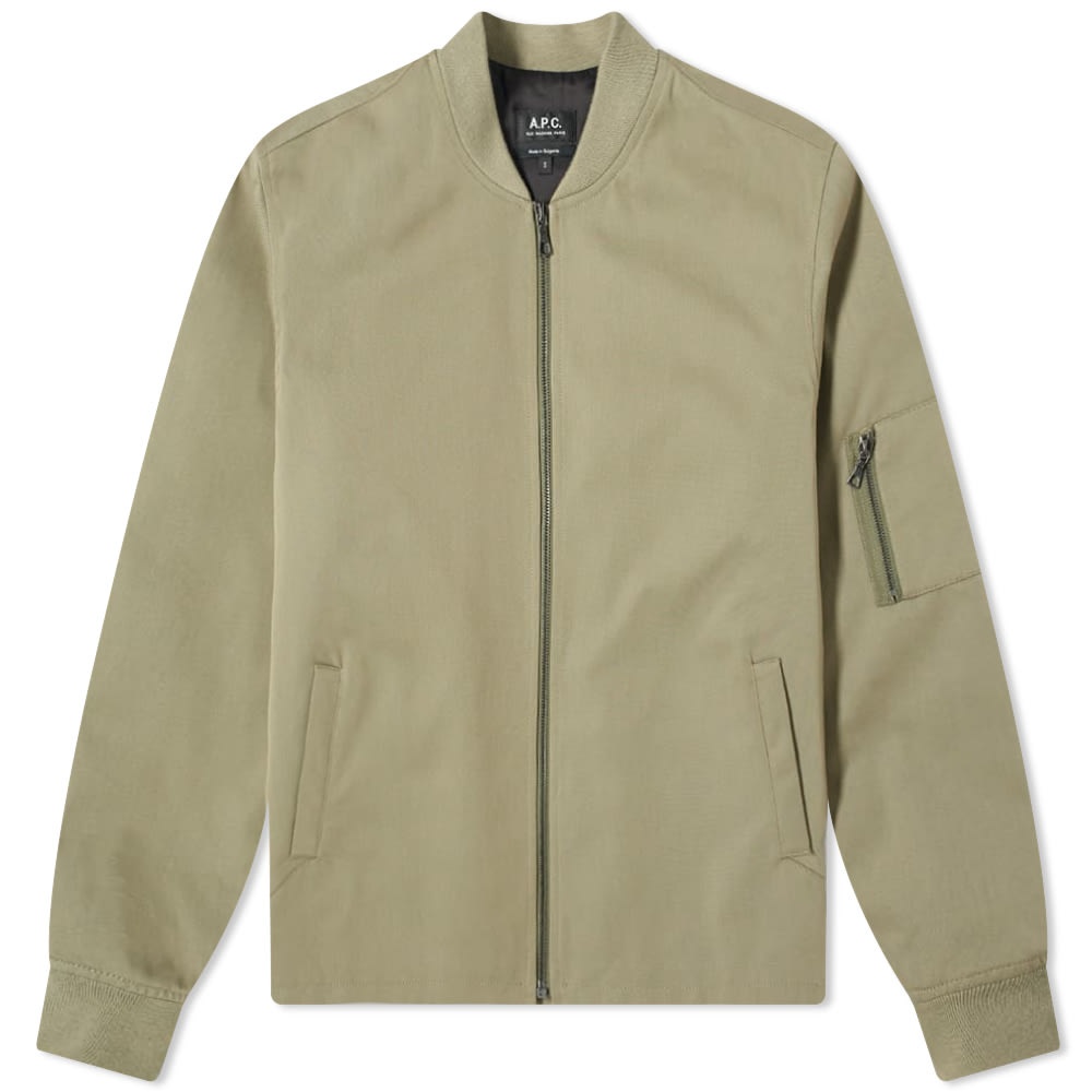 A.P.C. Greg Twill MA-1 Jacket - 1