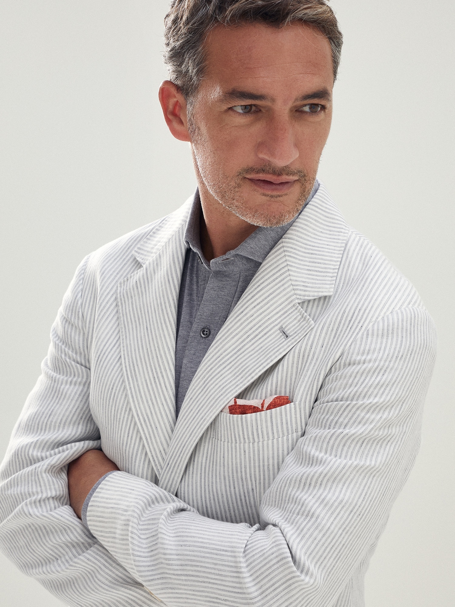 Double face silk pocket square - 3