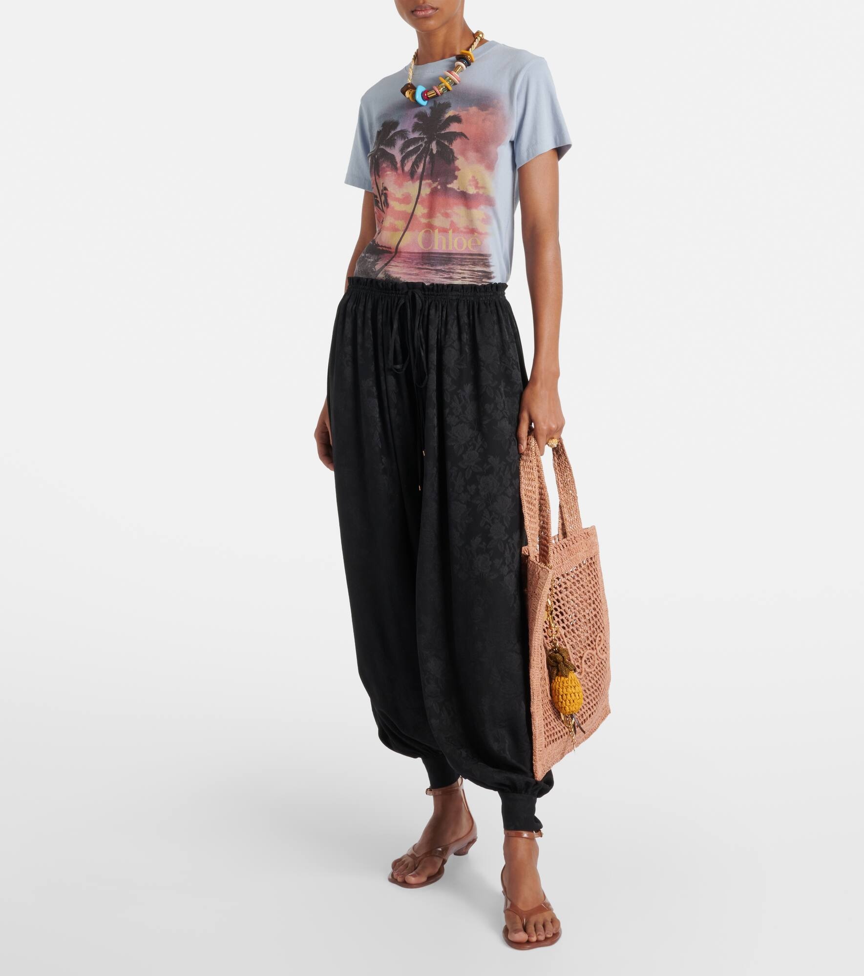 Printed cotton T-shirt - 2