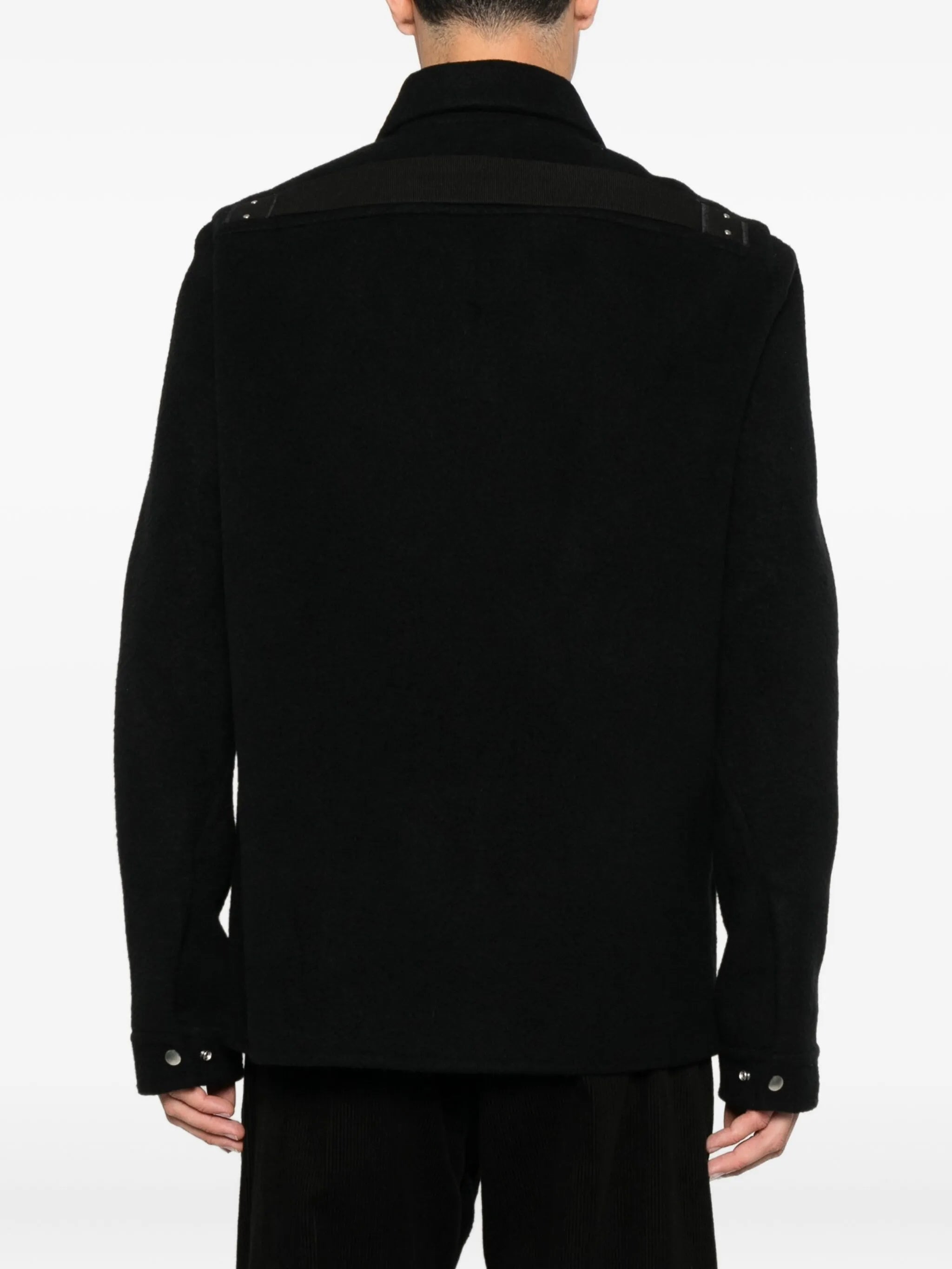 Rick Owens Zip-front Cashmere Jacket - 5