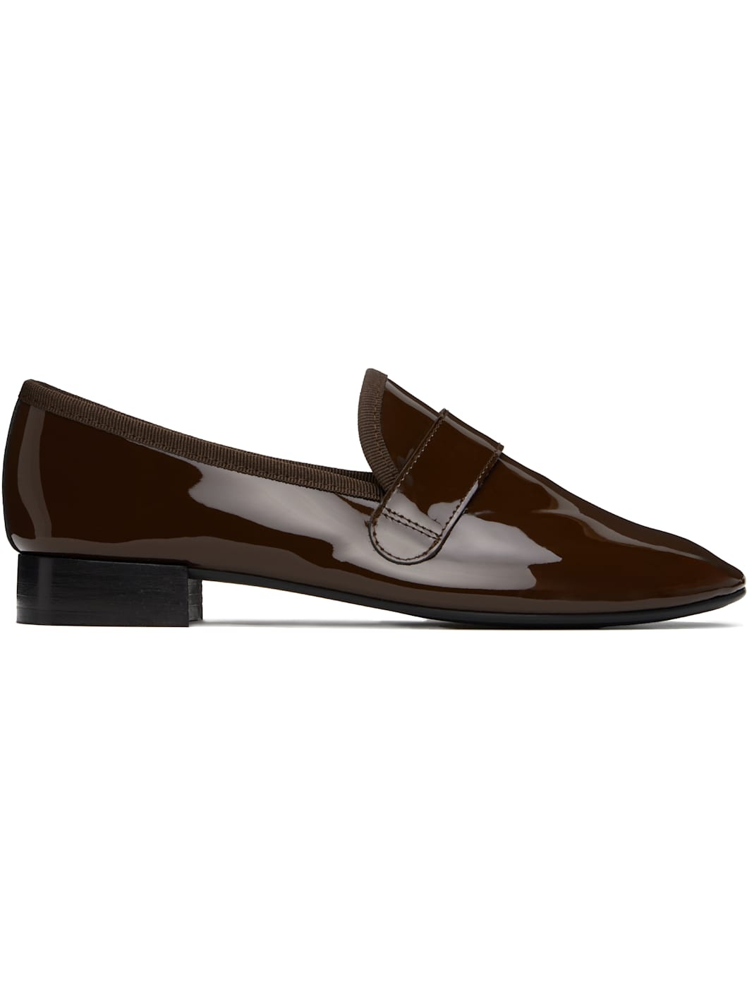 Brown Michael Rubber-Sole Loafers - 1