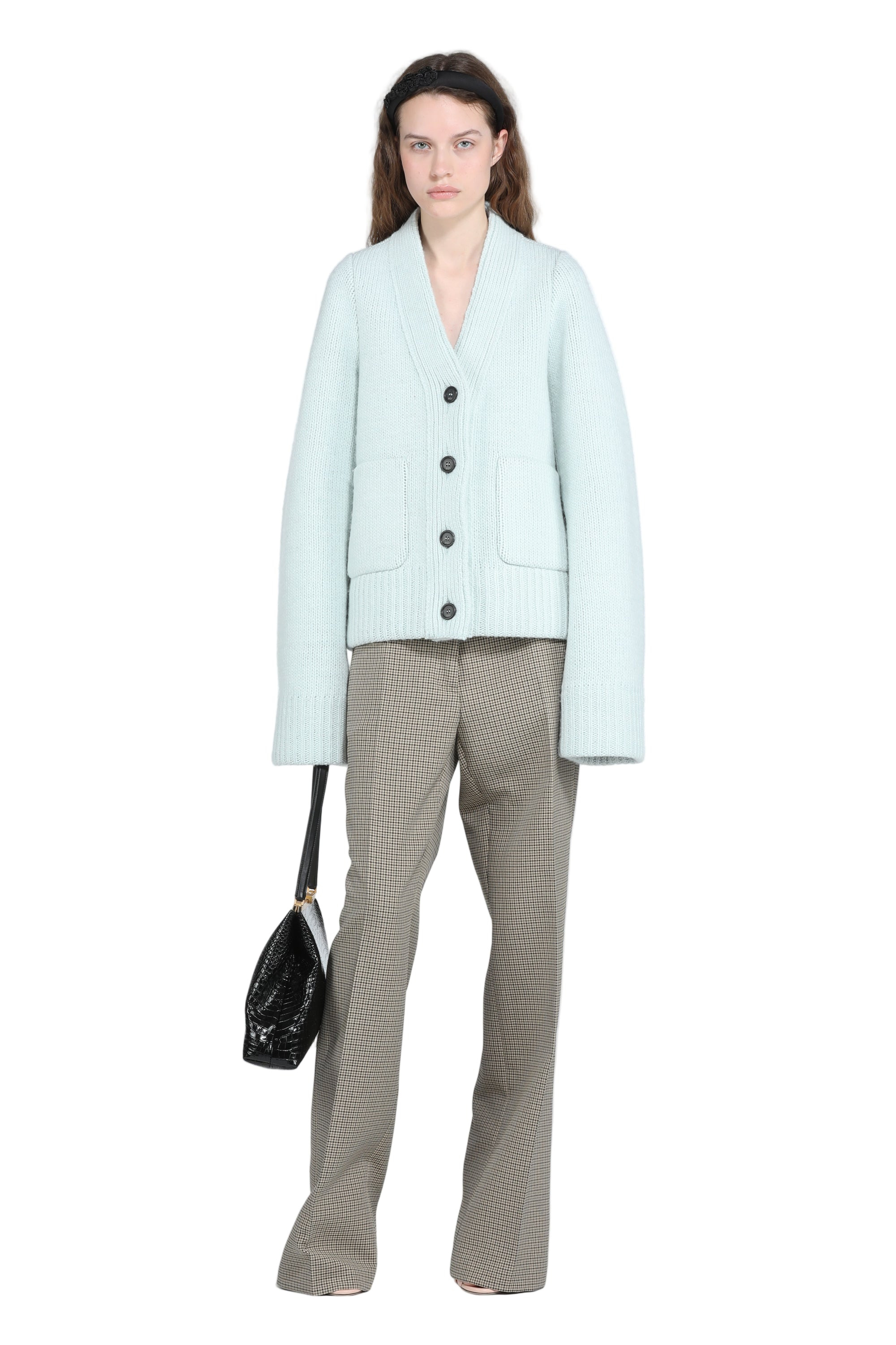 OVERSIZED CARDIGAN WITH POCKETS - 4