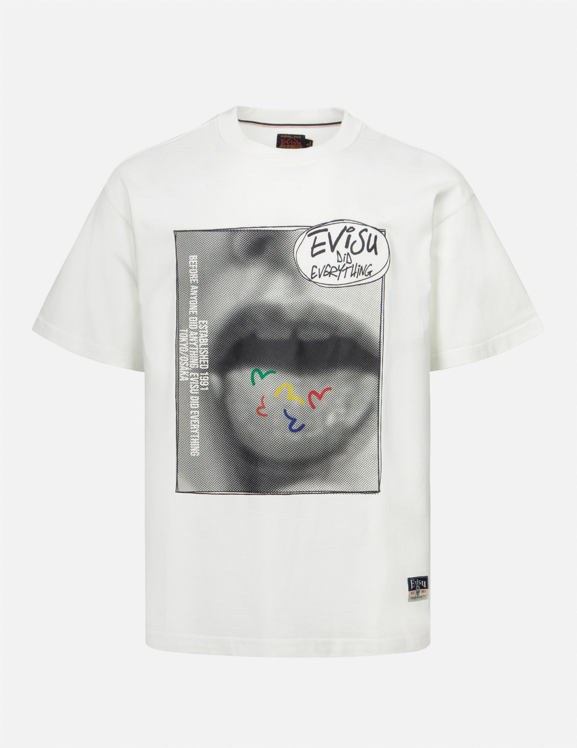 VINTAGE IMAGE PRINT RELAX FIT T-SHIRT - 1