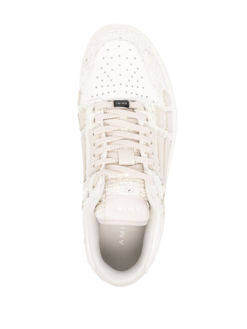 Cruise tweed leather sneakers - 4