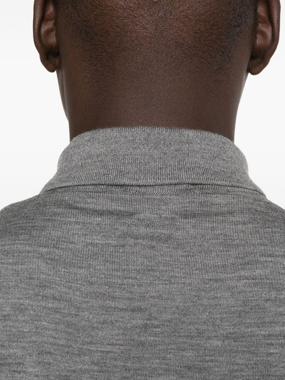 long-sleeve button-fastening shirt - 5