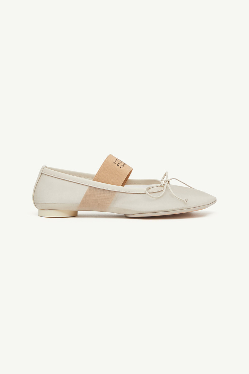 MM6 Maison Margiela Anatomic Numeric Ballerinas outlook
